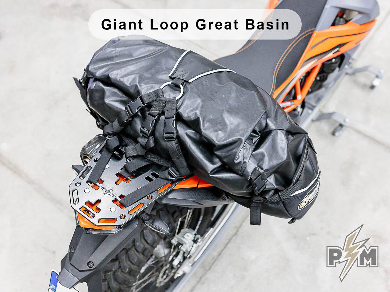 Perun moto KTM 690 Enduro R / SMC-R / GasGas ES700 Luggage rack - Giant Loop Great Basin