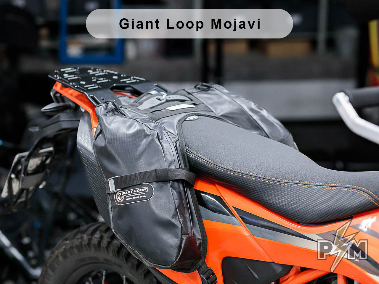 Perun moto KTM 690 Enduro R / SMC-R / GasGas ES700 Luggage rack - Giant Loop Mojavi